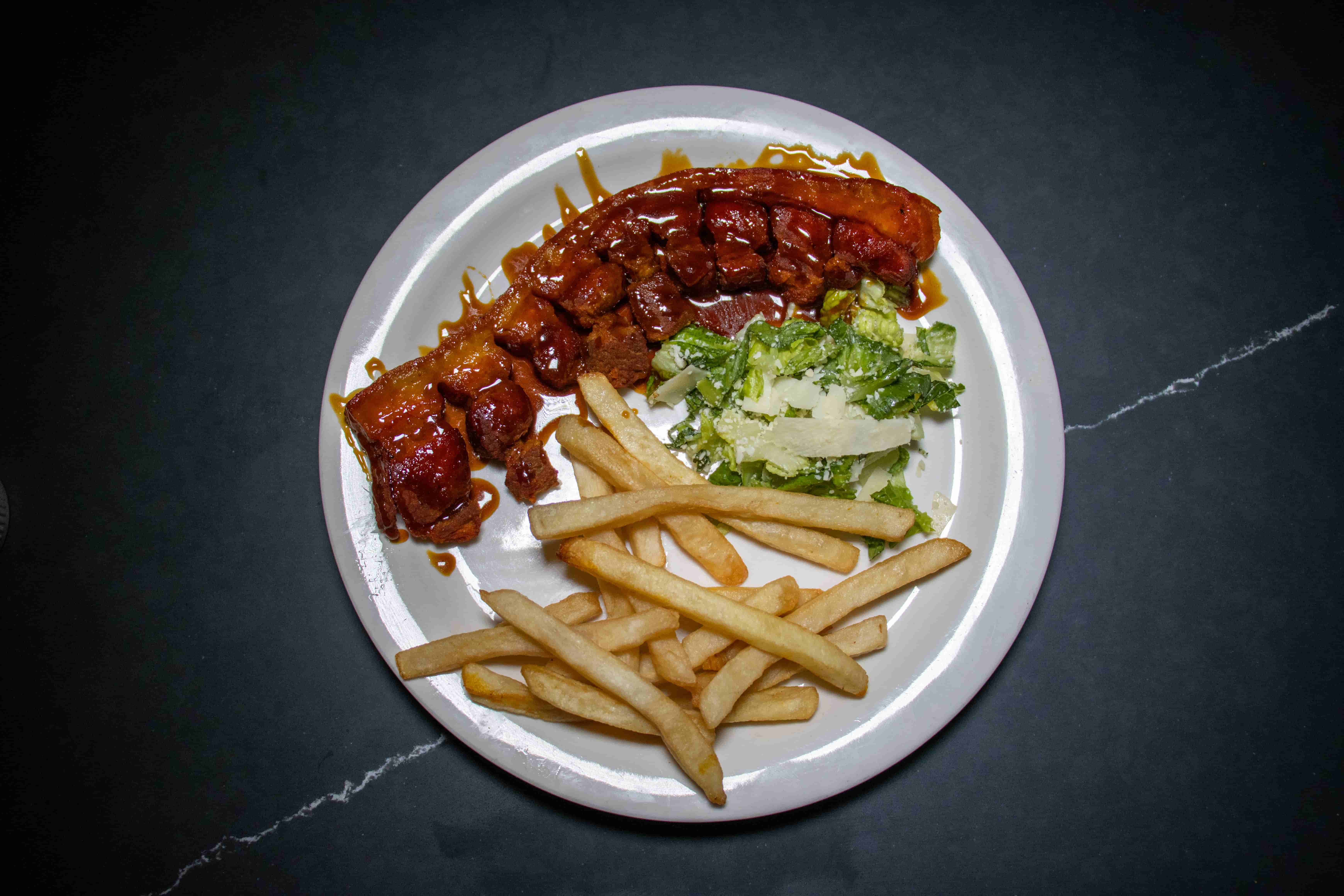 Chicharrón con Melao